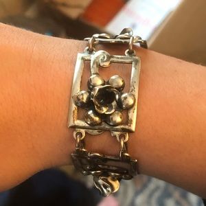 Handmade Sterling Silver Antique Bracelet